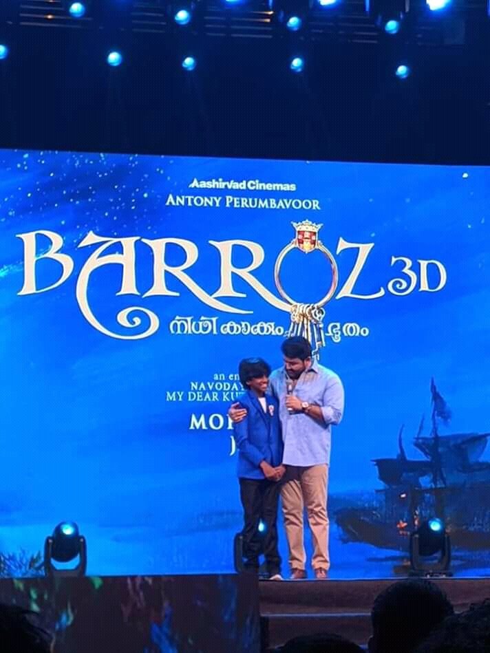 Wow !!!!

Wat a choice by  #Mohanlal 

For his directorial debut, #Barroz3D , the music director of the film is none other than 
Chennai prodigy 
#LydianNadhaswaram  (13 year old) 

#Barroz