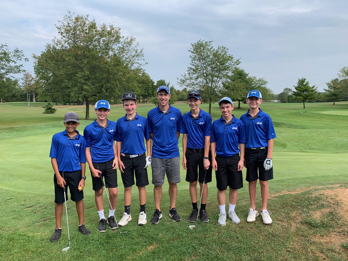 MrLongleyOLMS's tweet photo. OLMS golf team accomplishments:
39-4, 3rd straight O-Cup Championship, top 5 finish (5th) Central Ohio MS Championship, and also, a lot of good times!  Congrats boys!  You deserve it!  #olentangylibertyMS https://t.co/KBdqVy8P51