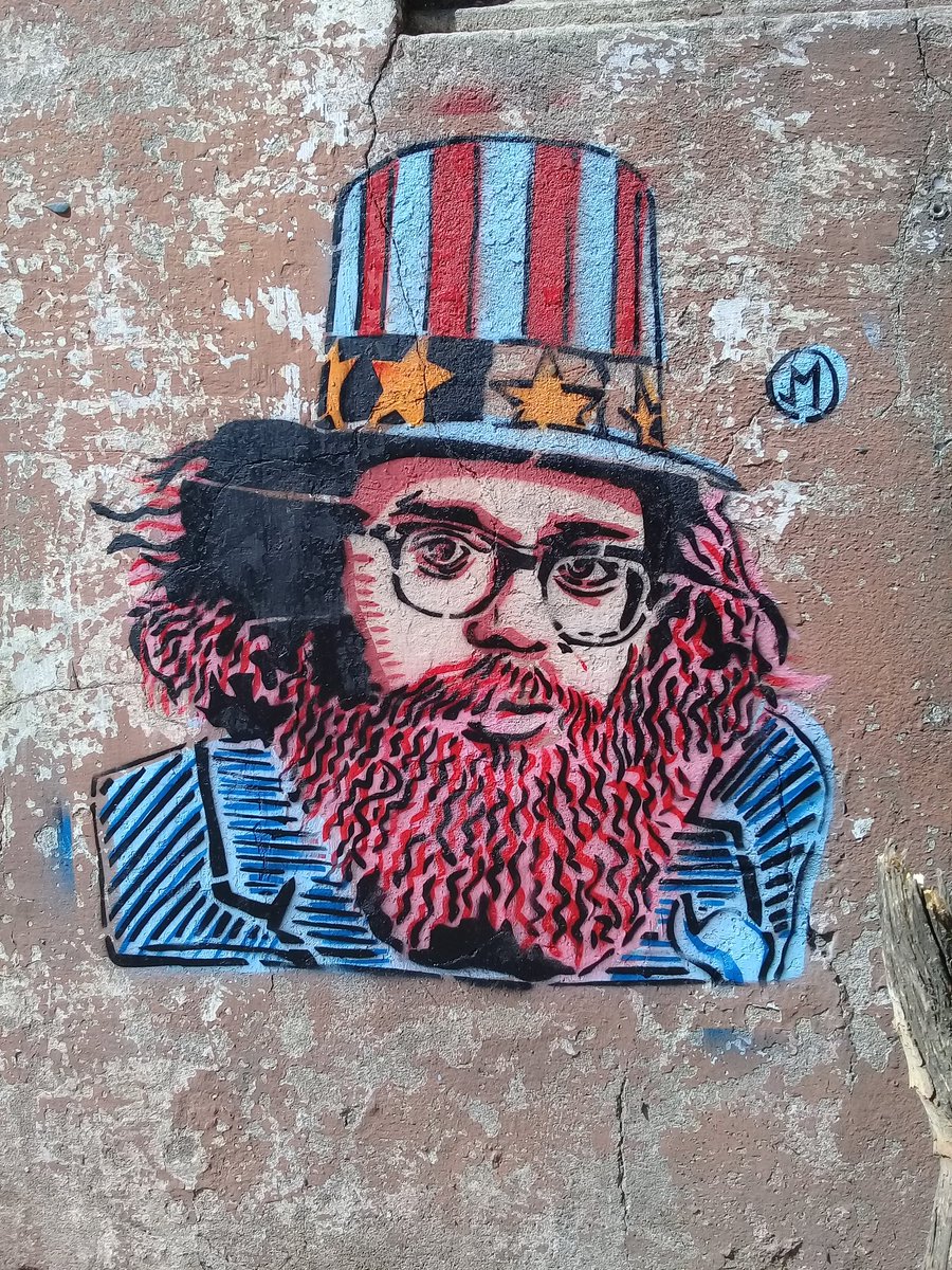 <a href="/ginsbergquotes/">Allen Ginsberg</a> street art.