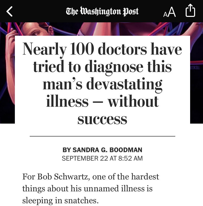 AriIsaacsonMD's tweet photo. Interesting piece on @AppleNews First time I personally have seen “interventional radiologist” mentioned in a newspaper article. Nice job @MichiganVIR ! https://t.co/AfCsTMn4LV