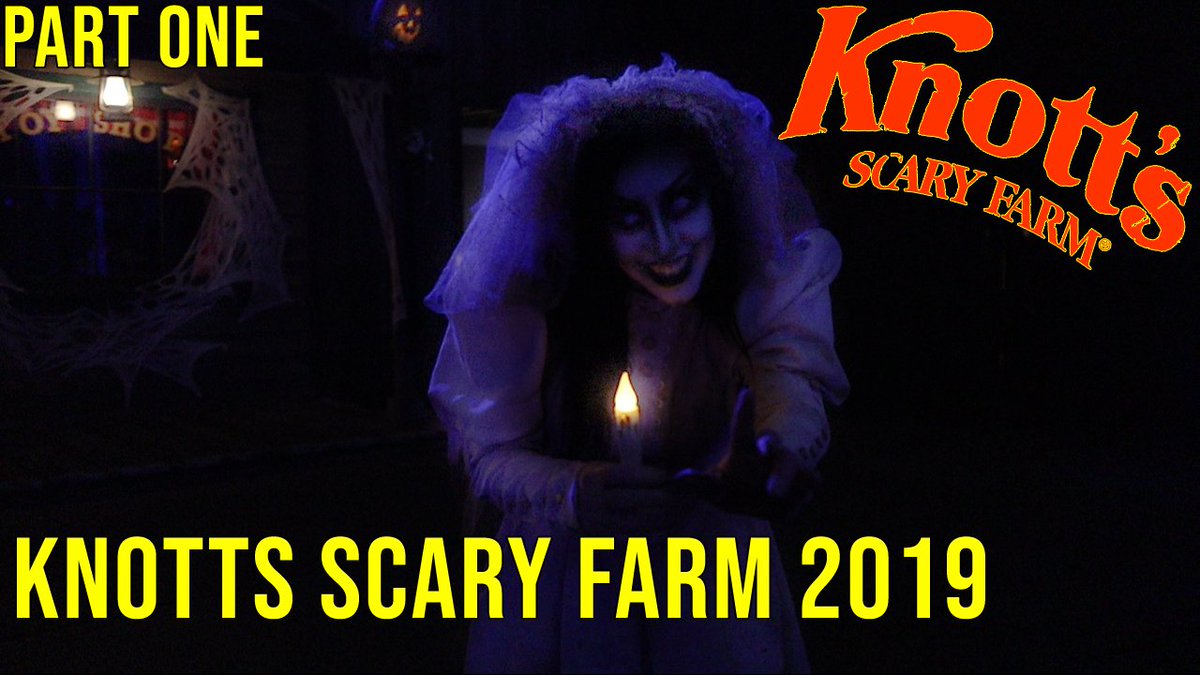 Here's out first Knott's Scary Farm 2019 vlog piece - enjoy!  youtu.be/6ZgZn6C3Nc4   tags: #scaryfarm #halloween