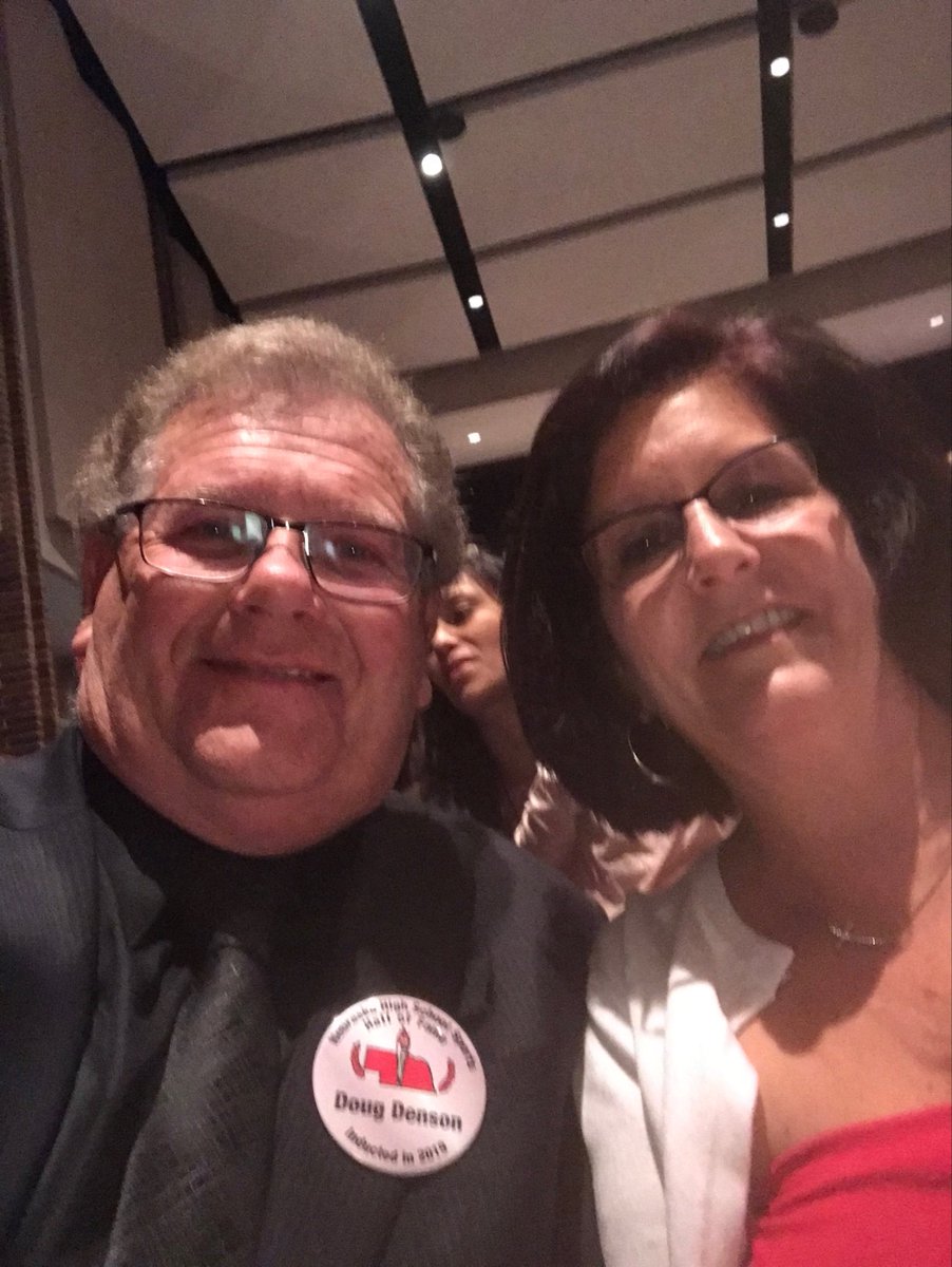 doug_denson's tweet photo. Nebraska high school hall of fame induction. I surely don’t feel worthy among all these great names https://t.co/WGVauU7eL8
