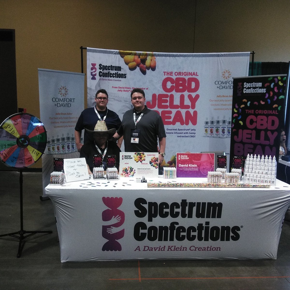SpectrumConfect's tweet image. Champs Show in Orlando. Come say hi. 
#cbd #cbdjellybeans #spectrumconfections