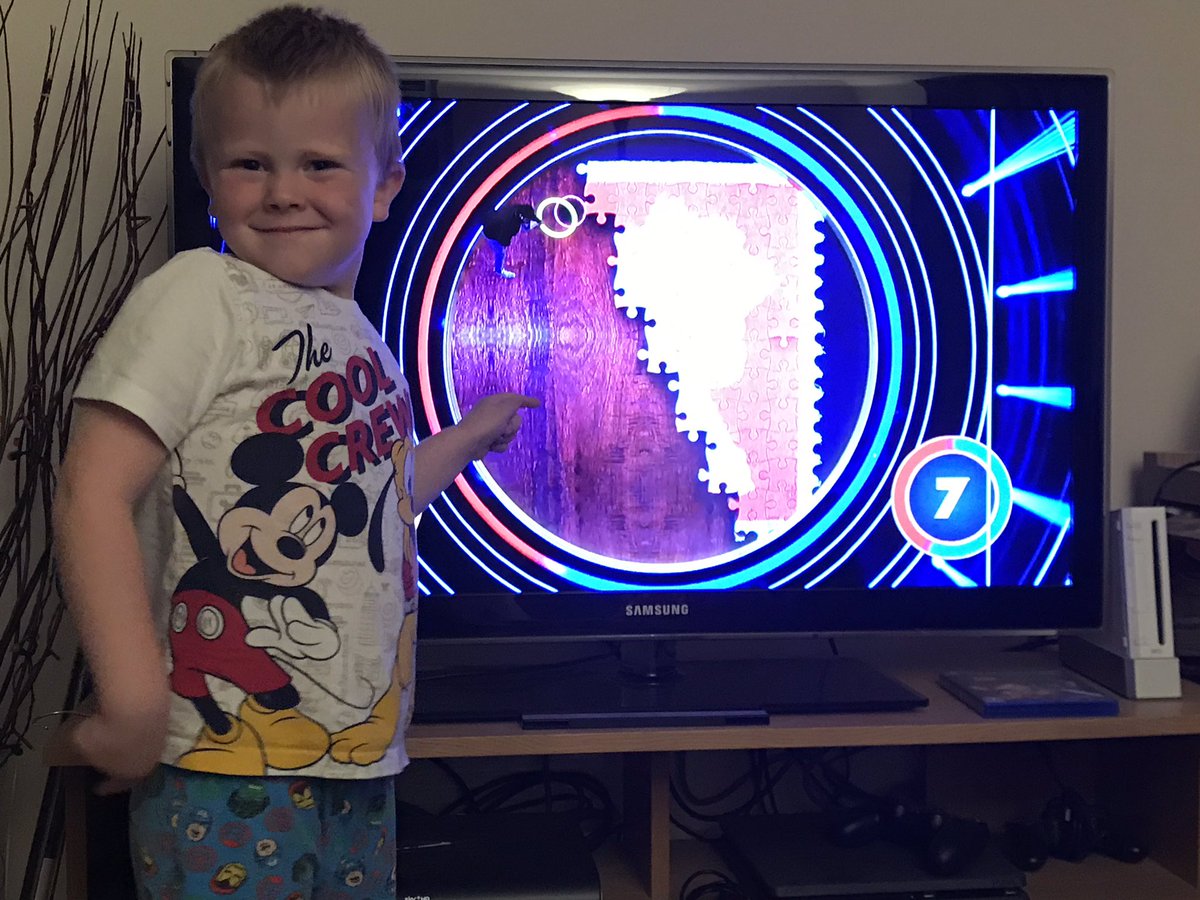 GarryWatkins's tweet photo. #5goldrings is our 4 year old Son James’ favourite show! 😂 https://t.co/QRObRErYBx