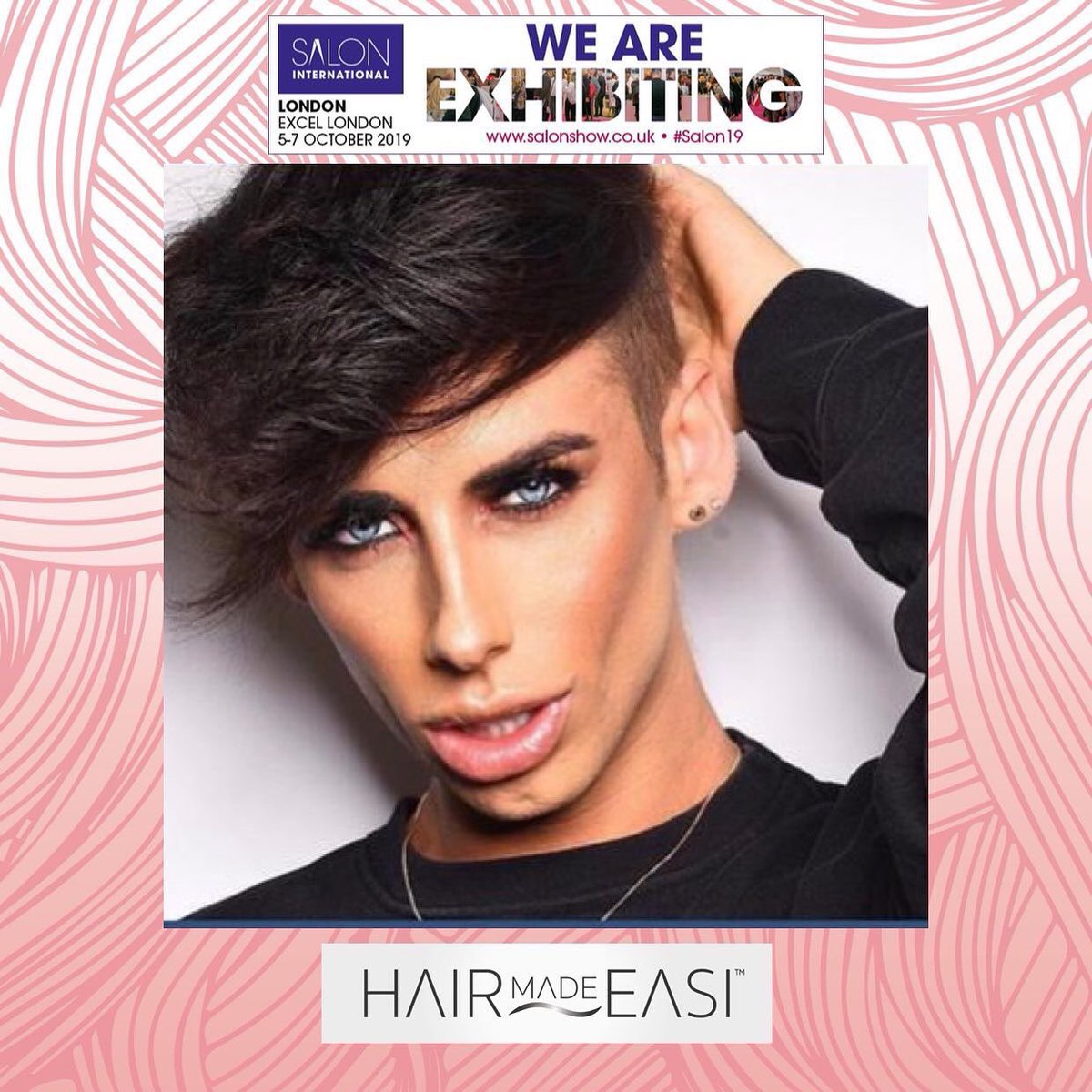 Not long to go now we’re really looking forward to #salon international #expo #hair #hairextensions