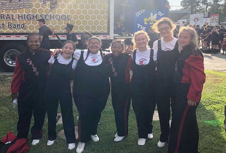 SyrupmakerBands's tweet photo. Our students work hard at every rehearsal, and last night it showed. it was definitely our best performance of the season!! You made Cairo proud!! #GoBand #GoCairo https://t.co/851514AYcL