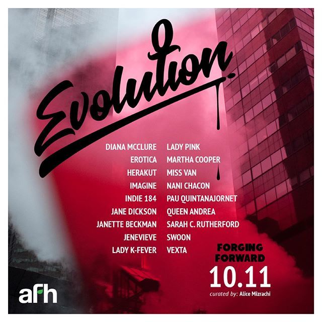 ✨Incredibly honored and excited to be part of this exhibition. A huge thank you to @am_nyc for her hard work in curating and for lifting other female artists up.✨
•
•
•
The Andrew Freedman Home @afhbronx presents EVOLUTION: FORGING FORWARD. A gro… ift.tt/2LGDcnU