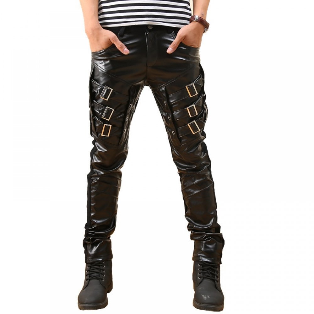 zara mens leather pants