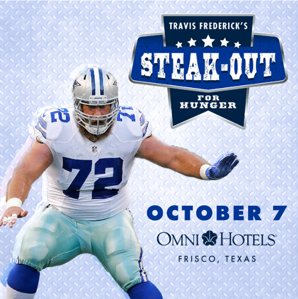 blockinghunger's tweet photo. Do you bleed Silver and Blue? We know @tfrederick72 does🌟 Calling all @DallasCowboys fans and Blocking Out Hunger fans: YOU are invited to Travis' "Steak Out For Hunger!" #ExquisiteFood #RareAuctionItems #DallasCowboysIcons. Reserve your seat at https://t.co/TddC2cA6YW https://t.co/QQuDYW0Vfr