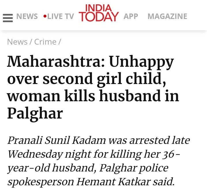 <a href="/rsprasad/">Ravi Shankar Prasad</a> <a href="/IndiaPostOffice/">India Post</a> <a href="/narendramodi/">Narendra Modi</a> <a href="/nsitharaman/">Nirmala Sitharaman</a> <a href="/smritiirani/">Smriti Z Irani</a> <a href="/poonam_mahajan/">Poonam Pramod Mahajan</a> <a href="/HarsimratBadal_/">Harsimrat Kaur Badal</a> <a href="/SharmaShradha/">Shradha Sharma</a> <a href="/DeepaAthlete/">Deepa Malik PLY</a> <a href="/anjanaomkashyap/">Anjana Om Kashyap</a> <a href="/BJP4Bihar/">BJP Bihar</a> Is this WOMENS EMPOWERMENT?

Unless Alimony and Maintenance are legally banned, this country will see crime!

<a href="/sif_odisha/">Save Indian family ,odisha</a> @sif_deep <a href="/sifchandigarh/">SIF Chandigarh</a> <a href="/sifngp/">Gender Equality Org</a> <a href="/SIFKtka/">Save Indian Family - Karnataka (SIFK)</a> <a href="/SIFChtg/">SIF Chhattisgarh</a> <a href="/no1_mra/">Mens Rights Crusader</a> <a href="/Amit_MyNation/">Amit_MyNation</a> <a href="/HBProudIndian/">Hemant_mynation</a> <a href="/JackMynation/">Jack_mynation</a> <a href="/VMynation/">Vishwa_Mynation</a> <a href="/kotak_kailash/">Kailash Kotak</a> <a href="/dd_alienfather/">MyNation_Fathers</a> <a href="/BJP4India/">BJP</a>