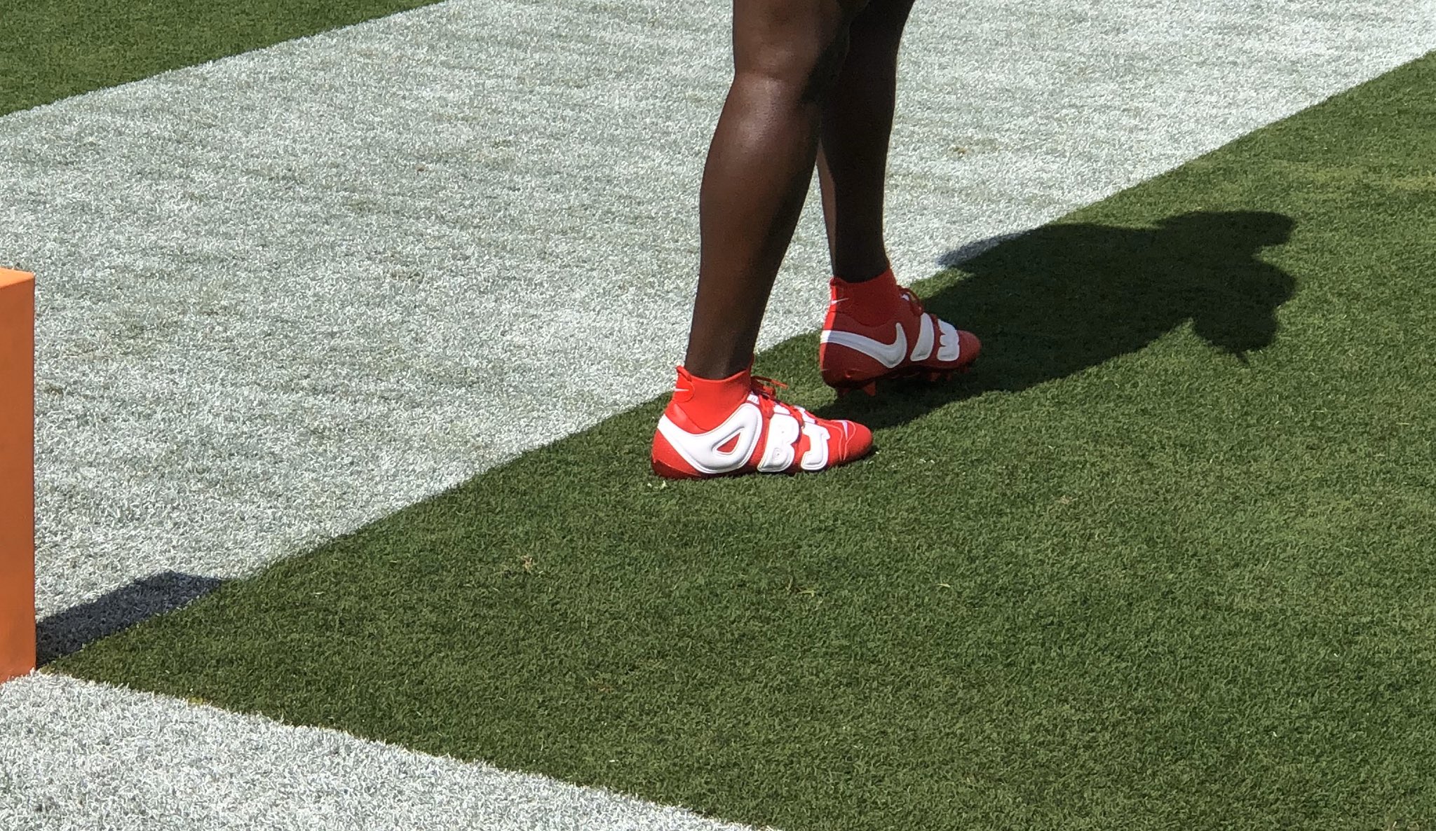 Look: Odell Beckham Jr.'s pregame cleats vs. 49ers