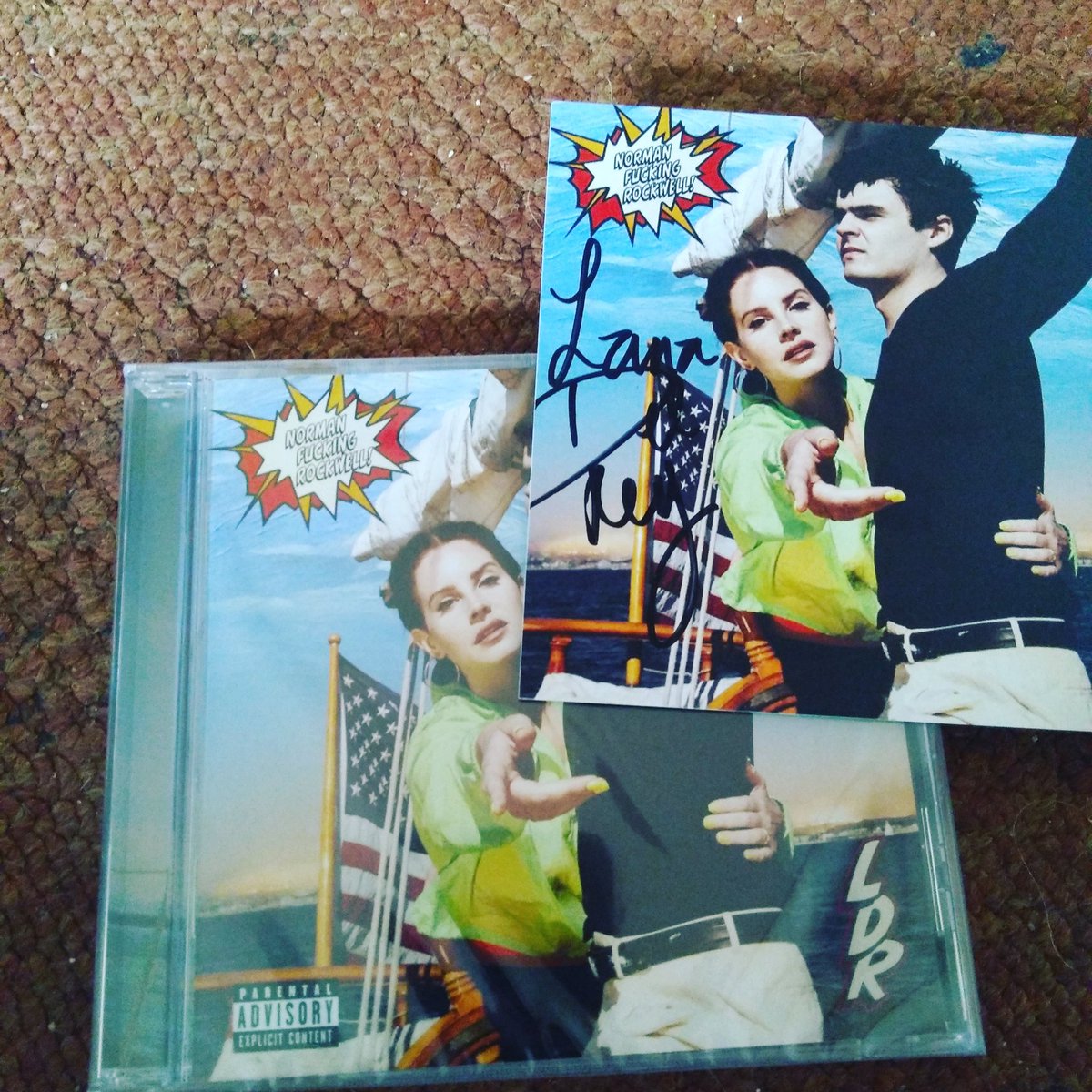 antbru32's tweet photo. Awesome album by @LanaDelRey.  Norman Fucking Rockwell.  #normanfuckingrockwell #lanadelrey #borntodie #music #follow #arianagrande  #mileycyrus #lanadelreyfans #beauty #beautiful #hollywood #la #california #losangeles #lolita #melancholy #sadness #nfr https://t.co/Bo5zIpSHZA