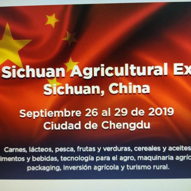 mpaulabbaron's tweet photo. Invitados por la Prov de Buenos Aires, mi viejo y hermanas representando a La Criolla y Argentina, viajaron a Sichuan CHINA, junto a otras 15 empresas a participar en la Sichuan Agricultural Exposition y la China International Meat Industry Exhibition #orgullototal ๐ฆ๐ท๐จ๐ณ #ALCSA https://t.co/La7MVr9pvC