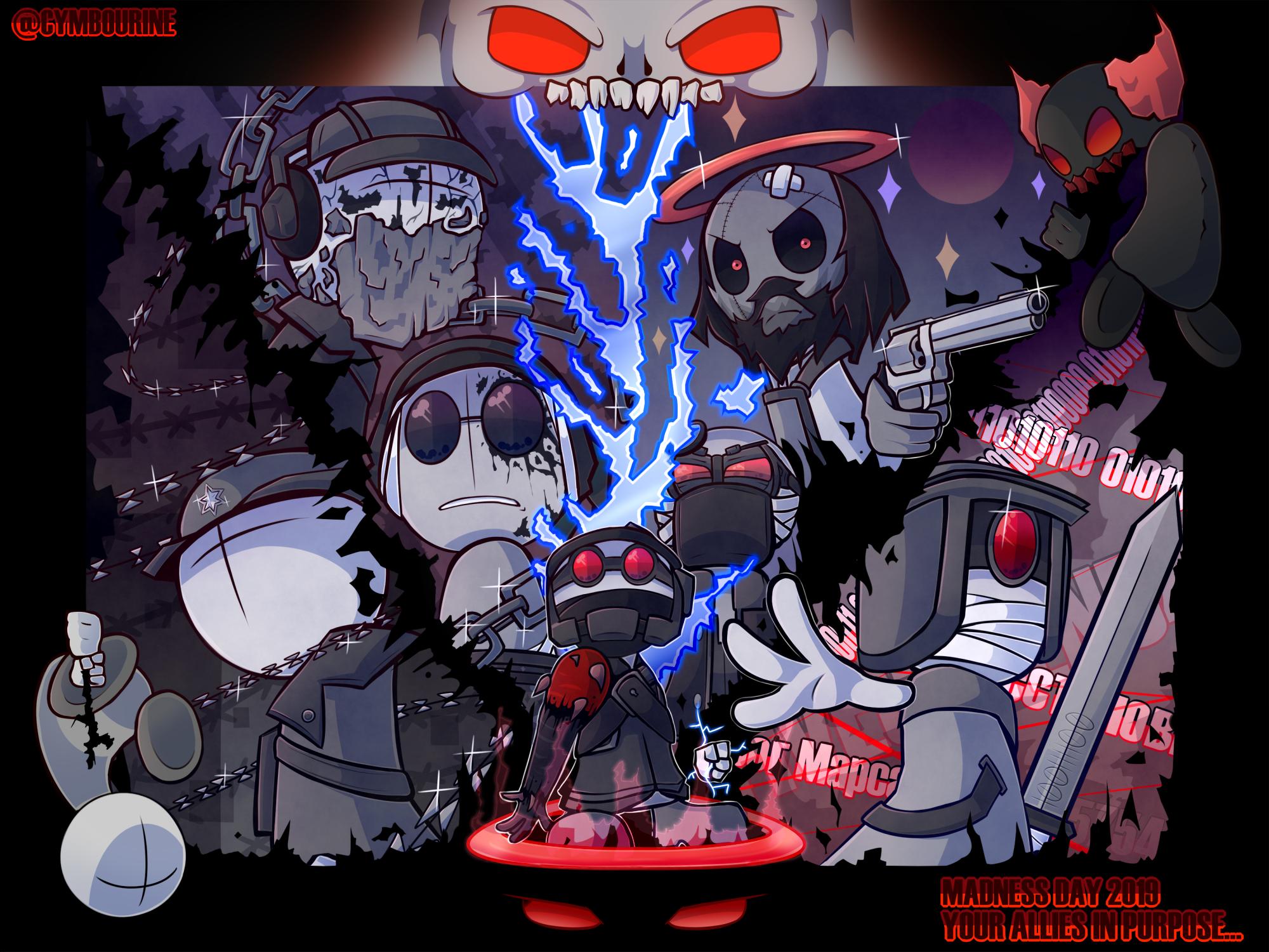 Twelve Days of Fan Art #3: Madness Combat by TheNamesEllen on Newgrounds