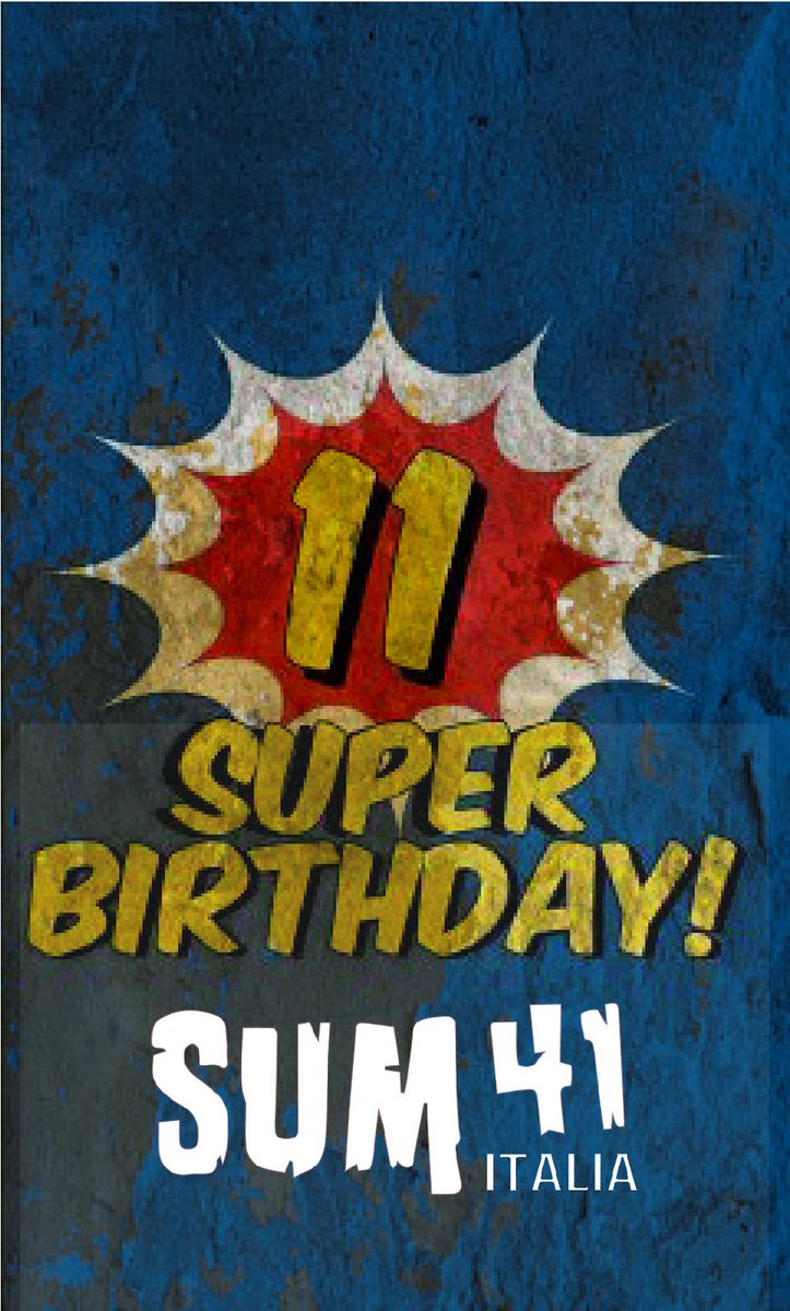 sum41italia's tweet photo. Today in 2008! 🍾 🎉
HAPPY BIRTHDAY TO US!  #sum41italia #sum41 #sum41family

@TomThacker41 @Cone41 @davebrownsound @fzummo @Sum41 @Sum41_TNS @Sum41Brasil @Sum41France @Sum41Finland @Sum41Canada @Sum41Germany https://t.co/ATaTuHcalw