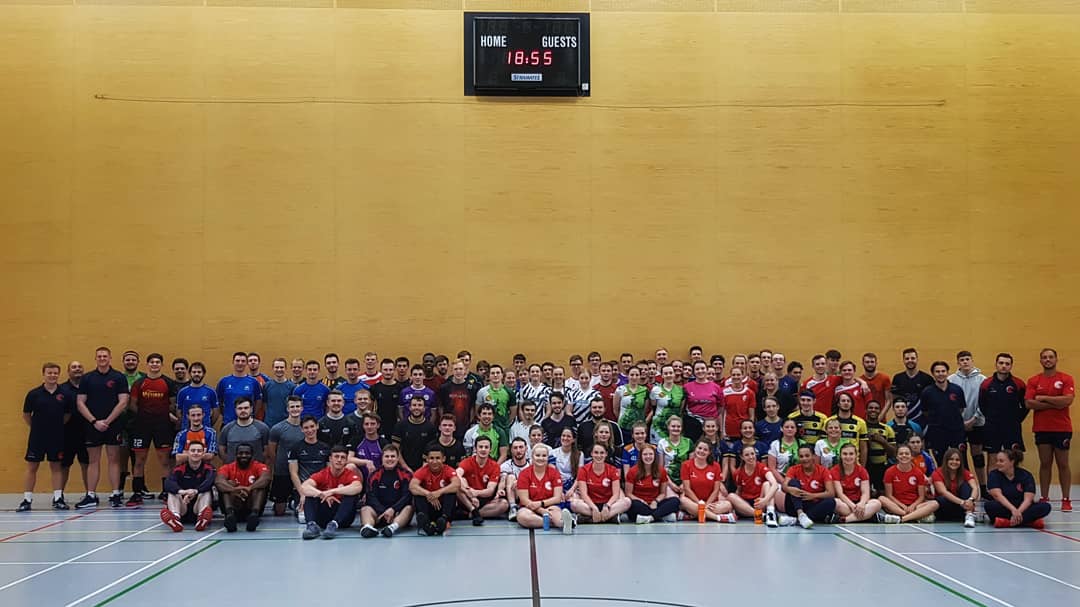 EnglandDodge's tweet photo. What a fantastic turn out! Thank you to everyone that attended our Open Trials 2019, the level of dodgeball is continuously progressing and it’s was a treat for us to witness it first hand. #ENGDodgeTrails2019 #PRIDE #WeAreEngland https://t.co/AiYOHiOKUT