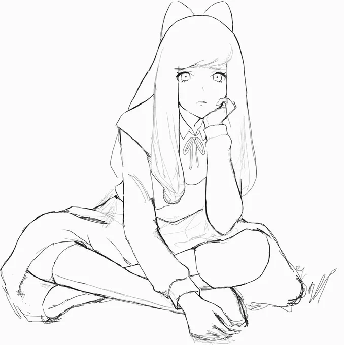 息抜きの落書き。 