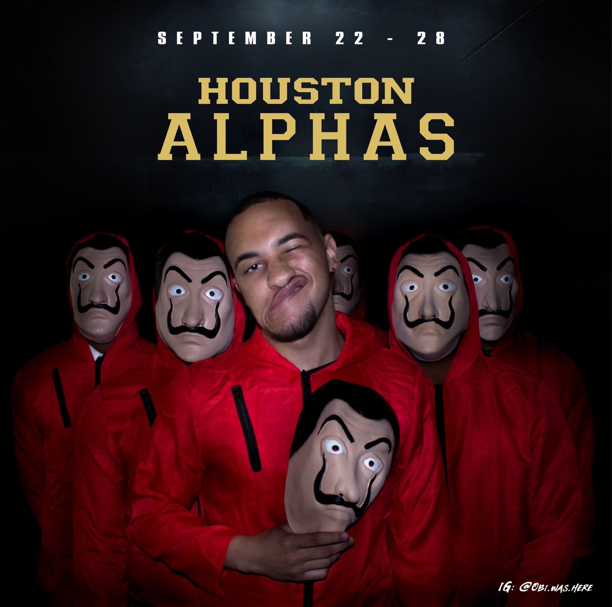 UHALPHAS's tweet image. #HMAlphaWeek will be starting tomorrow! 

We are also collaborating with some of your favorite organizations on campus @uhwomenofgold and @UHAKAs 

It’s going to be a great week and we’re ending it off with #AREA71 

We can’t wait to see guys all week!