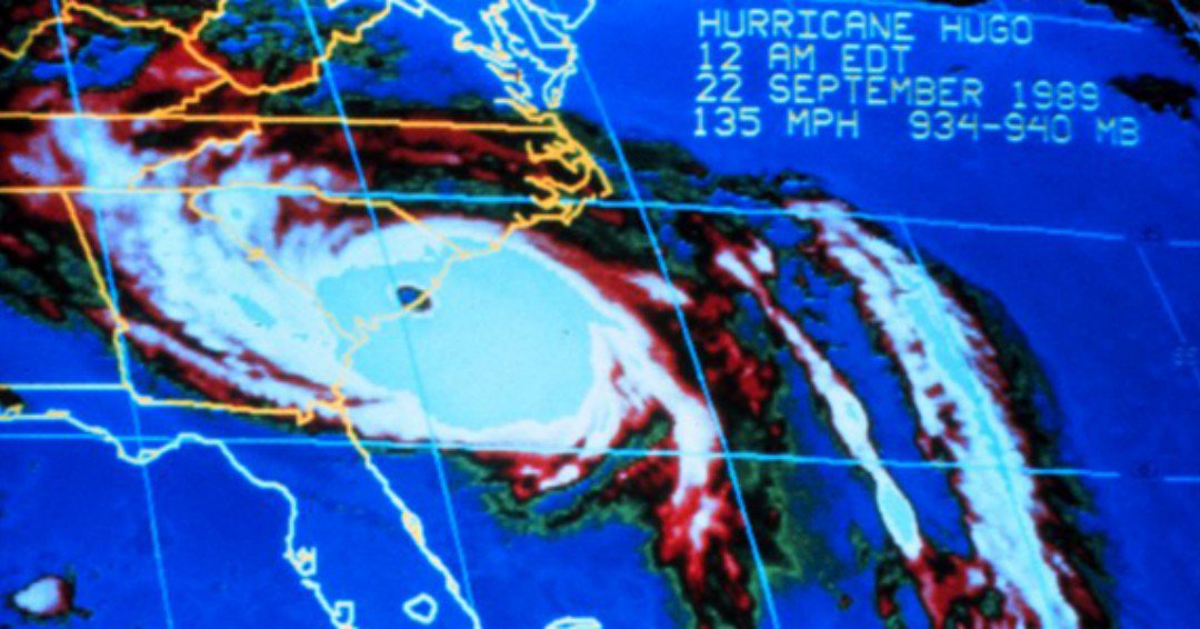 SCEMD's tweet photo. The name Hugo was retired due to the amount of damage it caused. In its wake, Hugo left:
β’13 related deaths, 22 indirect deaths
β’$6.5B in damages
β’264k evacuated in 8 counties
β’270k temporarily unemployed
β’60k homeless
β’54k seeking disaster assistance
#Hugo30 https://t.co/seXOWLwY7M