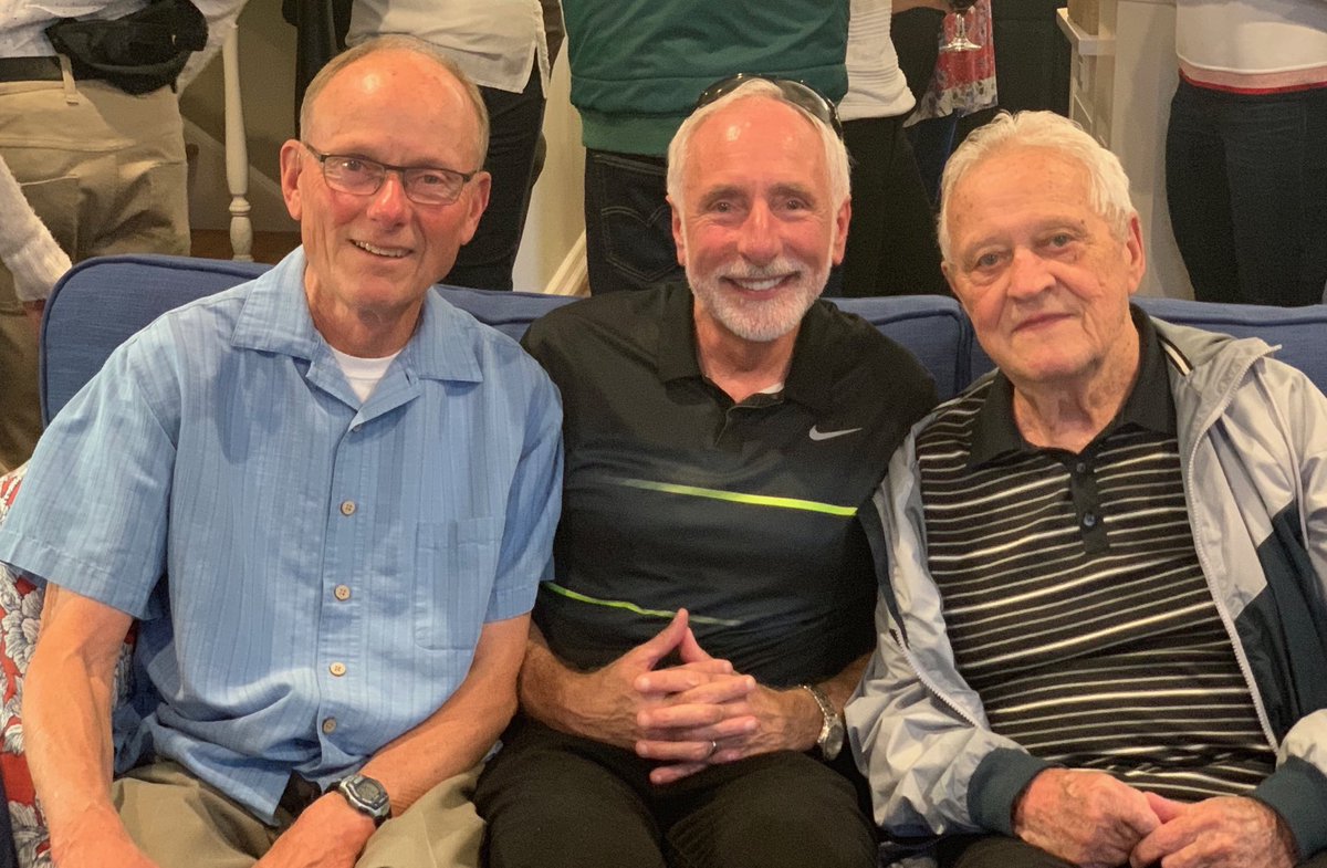 JimBartko1's tweet photo. A well deserved reception to thank and wish success and happiness to Vin and Elizabeth Lananna as they depart to lead the U of Virginia T&amp;F. Took a vision that a few had and brought the National spotlight back to Hayward Field.  Best of luck and thank you for all u have done. https://t.co/qvTc9o3Zqs