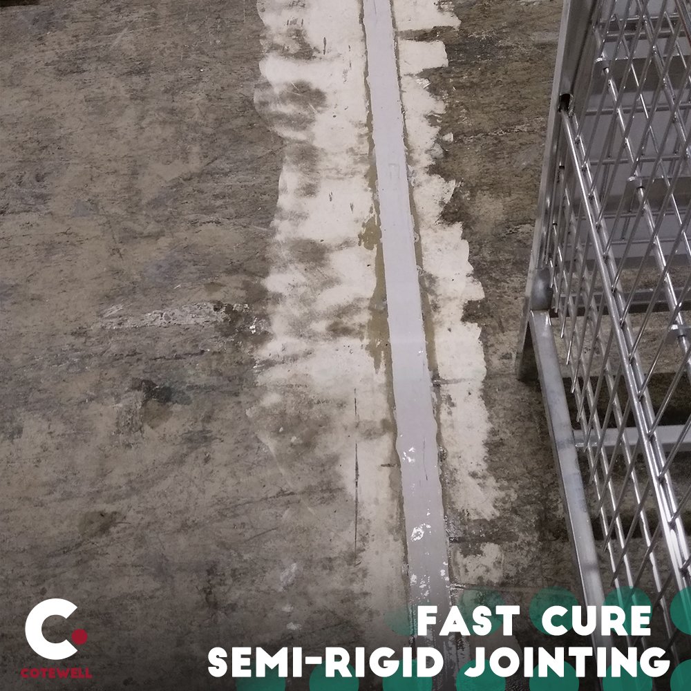 Cotewell1's tweet photo. Have you been noticing the joints in your concrete breaking due to heavy traffic in your workshop? Our jointing product is semi-rigid to support the edges of the concrete, stopping your edge from breaking away in the future.

#cotewell #warehouses #workshops #semirigidjointing https://t.co/RlVabd3Ym8