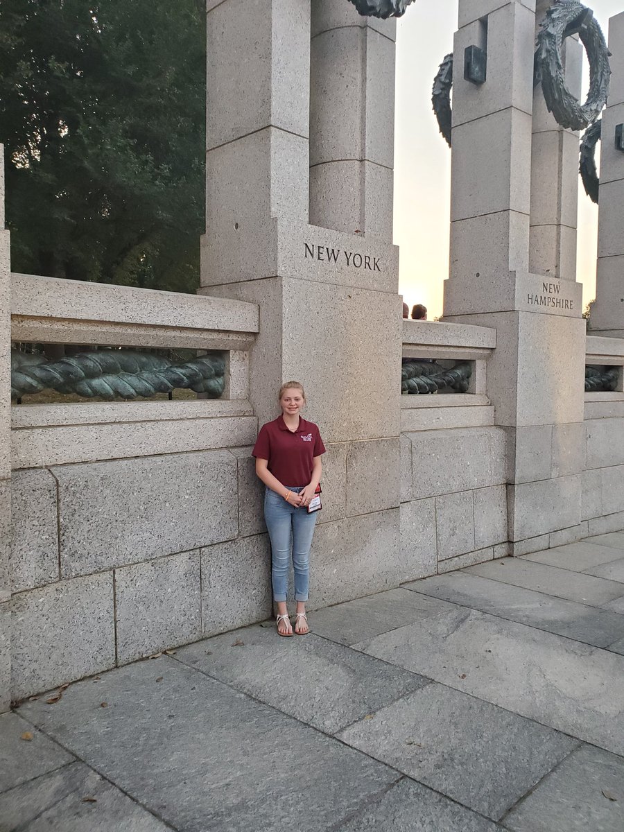 Lincoln Memorial, WW2 And Vietnam Memorials with SkillsUSA New York at the WLTI conference.<a href="/BTCareerTechED/">CTE</a>