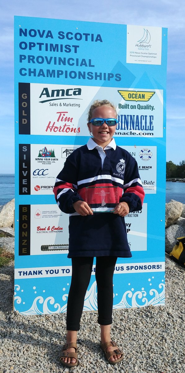 A wonderful weekend for Opti Provincials. Thank you Hubbards Sailing Club for a great event. Congrats Riley Macaulay on winning the title!