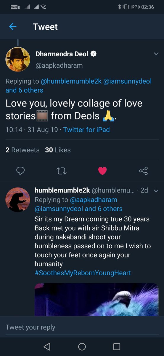 humblemumble2k's tweet photo. @PlanetHrithik @iTIGERSHROFF @iHrithik @TeamTIGERSHROFF #War #WarOnTheDayOfPeace #WarTrailer #WarActors #WarFans @war #FireFireFire #EntertainmentEntertainmentEntertainment @SkFandharmendra @Soumesh43487833 @soumya_13 @YukiNarayan #ThefreshLoveOf @aapkadharam #PalPalDilKePaas is #Terrific #allDeolFans watchIt #10IconicFave https://t.co/DoUAnPlraB