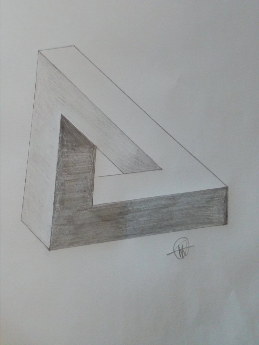 colbylu317's tweet image. 3D-drawing trick.The impossible triangle
#anamorphic3d #perspectivedrawing #drawingtricks #drawingillusion #illustrationdrawing #drawdrawdraw #drawing #drawingskills