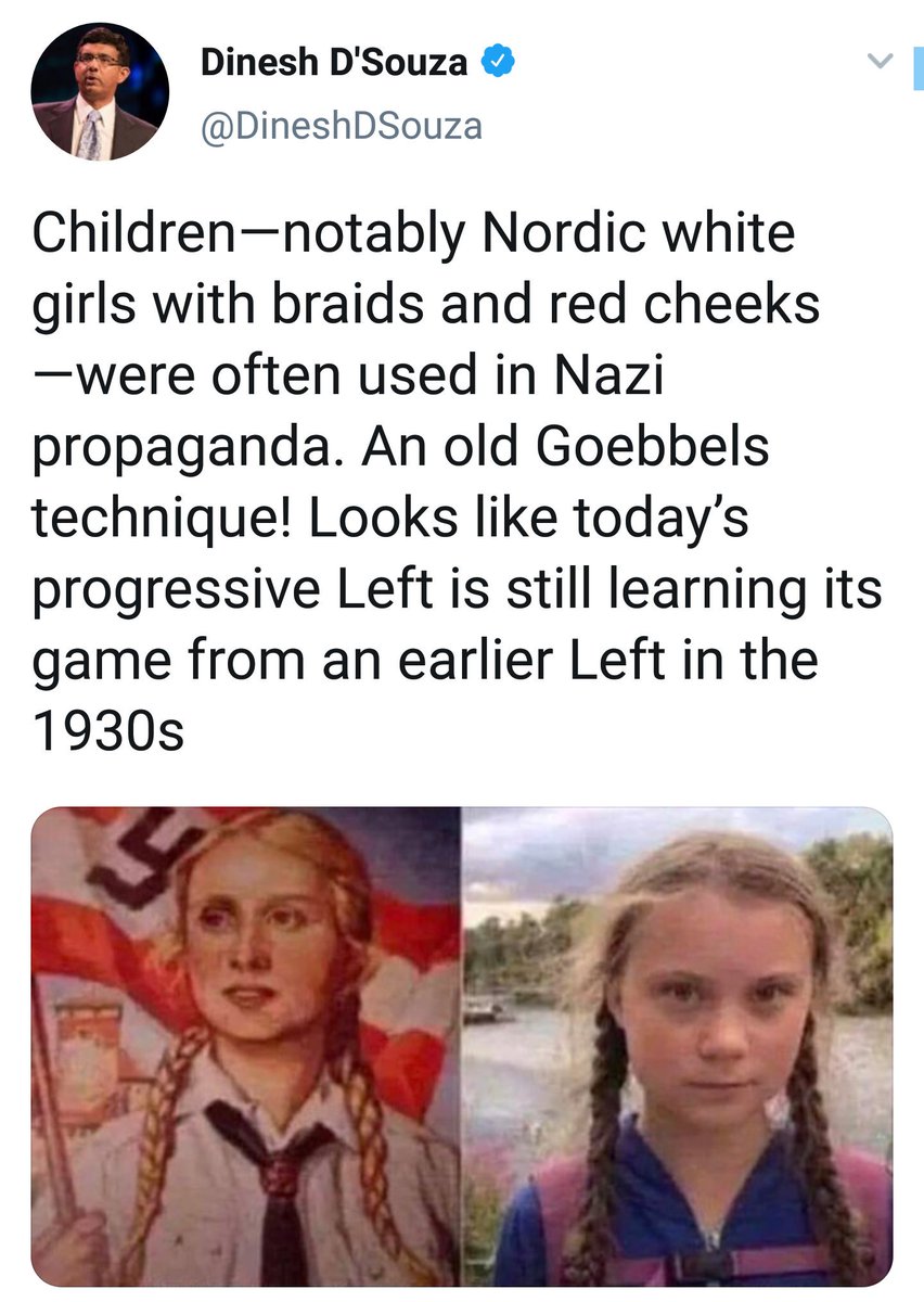 Ongoing thread about the inappropriate use of Holocaust as metaphor, suggesting that Greta Thunberg is like Nazi propaganda.H/T  @dr_jfprice