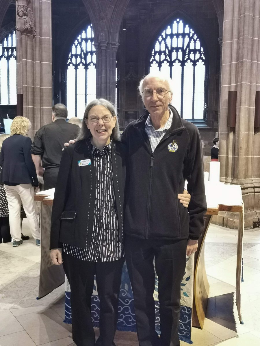 Our very own Angie at her ALM recommissioning @ManCathedral today! #hugeblessings