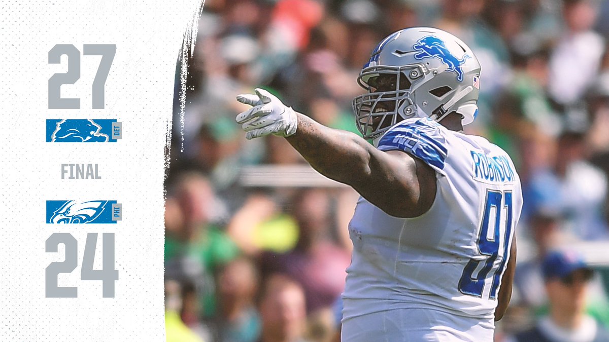 Lions's tweet photo. 🙌

#DETvsPHI | #OnePride https://t.co/8rQglqDl2y