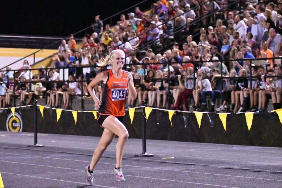 WaynesvilleXC's tweet image. Name: Hope Erbach
Grade: Junior
Personal Record: 18:07.30
Best Race: Saturday Night Lights
Season Best: 19:01.7