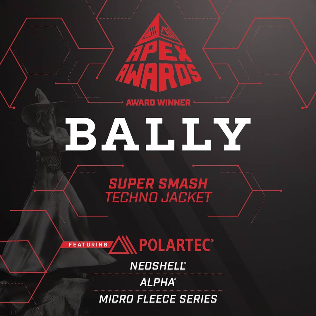 Polartec's tweet image. Behold the @Bally Super Techno Jacket! This 2019 APEX Award winner is a masterpiece of 3 Polartec technologies. The Swiss fashion
brand combined Polartec NeoShell + Alpha + MicroFleece fabrics
#Bally #premierevisionparis #polartec #madewithpolartec #scienceoffabric #polartecapex