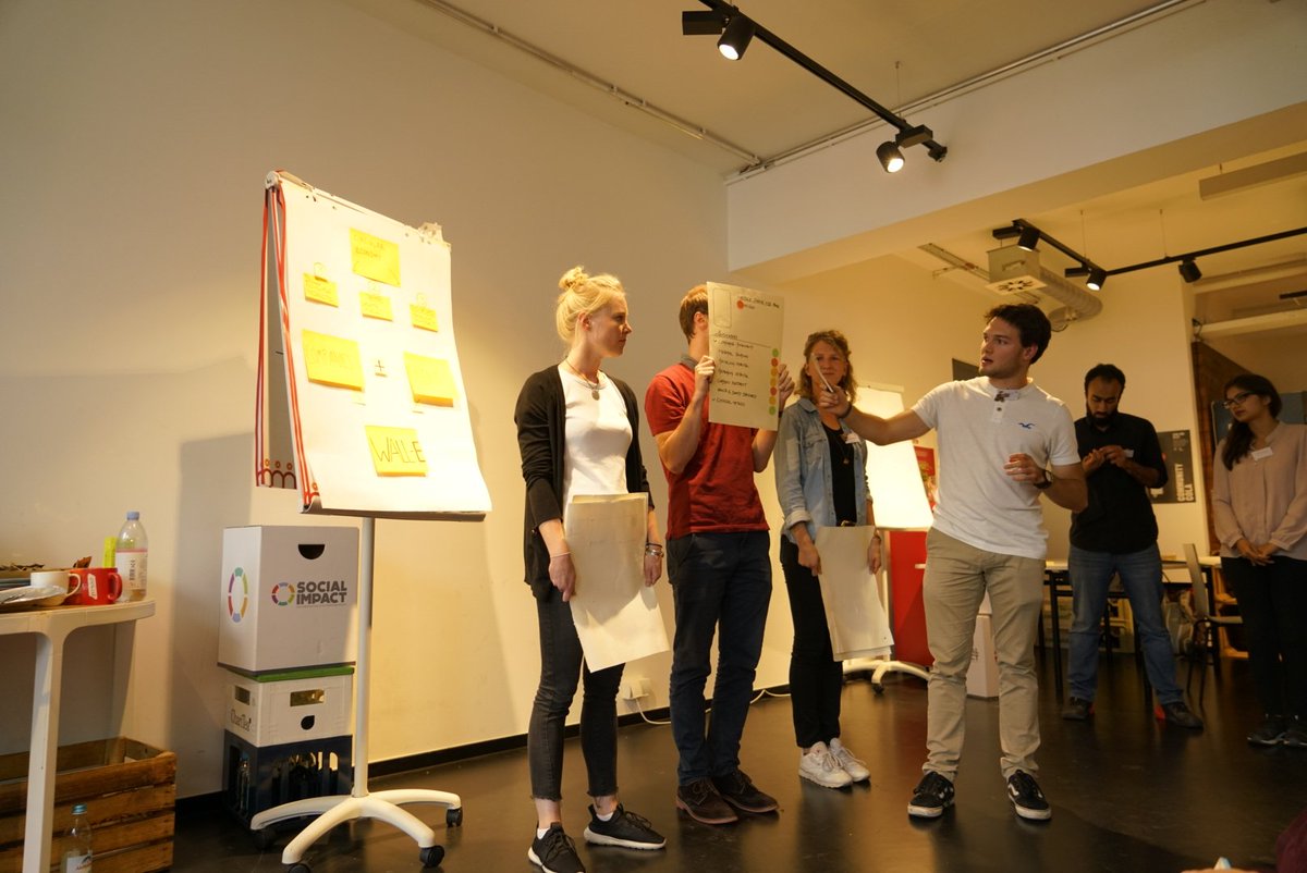 GlobalJam2's tweet photo. Solution Day! 

The Grand Finale of the Munich Global Goals Jam where the Participants pitched their solutions to the jury.

Thanks to @2030Cabinet @globalgoalsjam @DSSAmsterdam and everyone who made the GGJ Munich a complete success! #GlobalGoals https://t.co/h0F29BbH6q