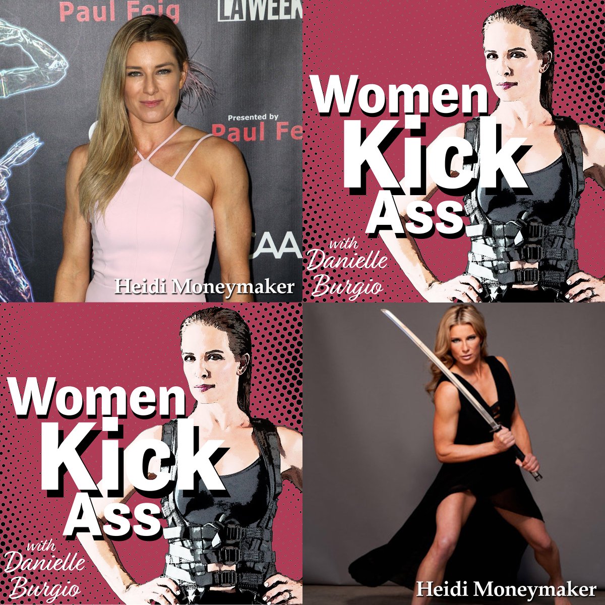 WooHOO! Check out the #WomenKickAss Podcast. Join @DaniBurgio1111 while she speaks to @HeidiMoney about her stunt career, the #MarvelVerse, and taking care of herself. #WomenKickAss 

#HeidiMoneymaker #DanielleBurgio #StuntWomen #StandUpForStunts

womenkickass.libsyn.com/women-kick-ass…