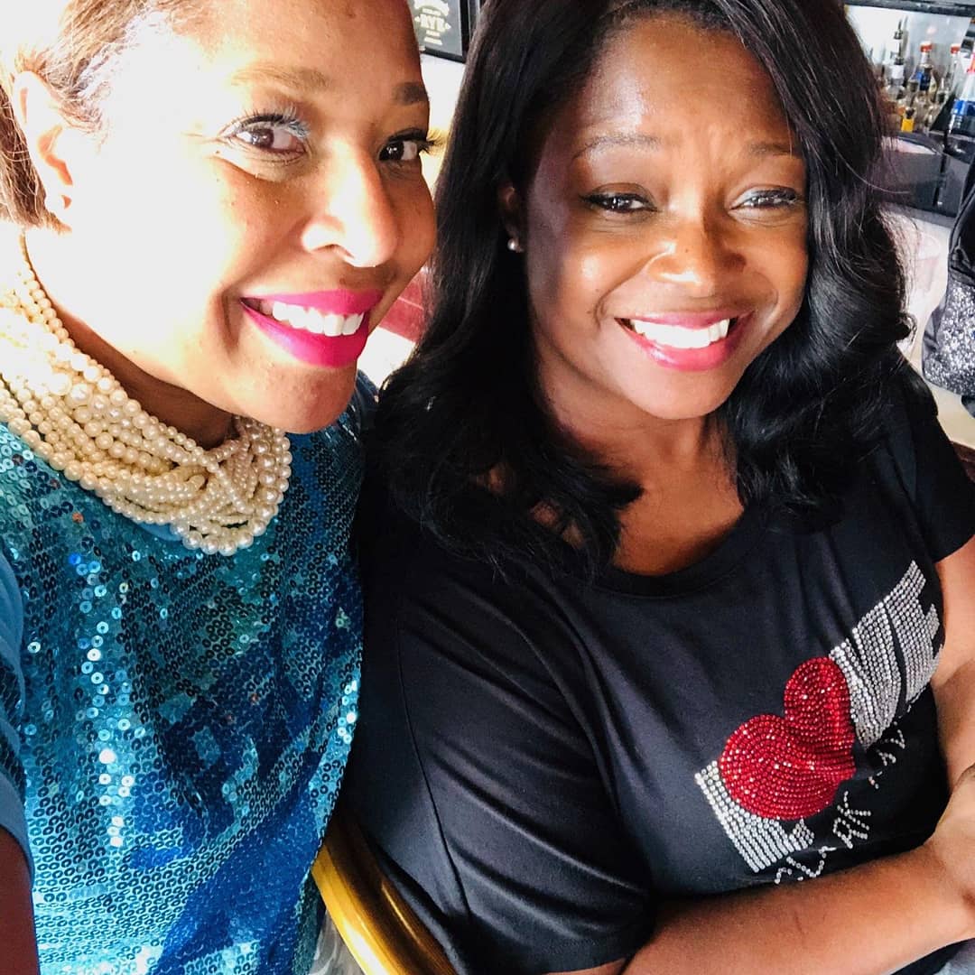 michellem1908's tweet photo. Party with a Purpose HBCU Fundraiser with my bestie! #AKACZO #AUCLOVE #AlphaPi #MuPi #40yearsoffriendship💖💚 @ Blue Martini Plano https://t.co/Jf4JE8hlCF