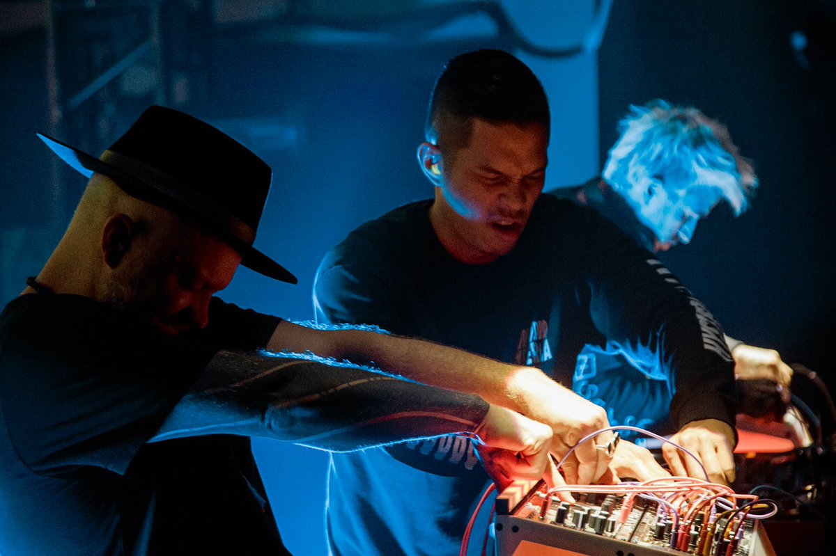 theglitchmob's tweet photo. When the eurorack hits https://t.co/7WHz8LWJoy