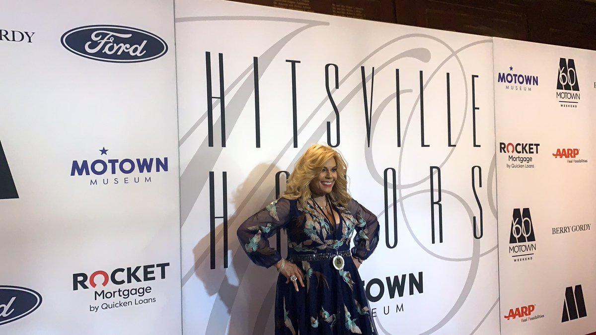 Motown_Museum's tweet image. The First Lady of Motown@—TheMiraclesbyCR—has arrived on the red carpet at the star-studded Hitsville Honors gala, celebrating Berry Gordy and 60 Years of Motown! 
#Motown60Weekend
