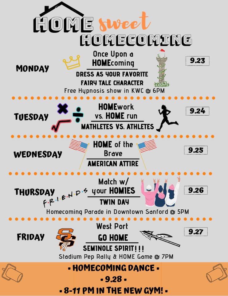 Who’s ready for homecoming week? 🧡🖤🧡🖤