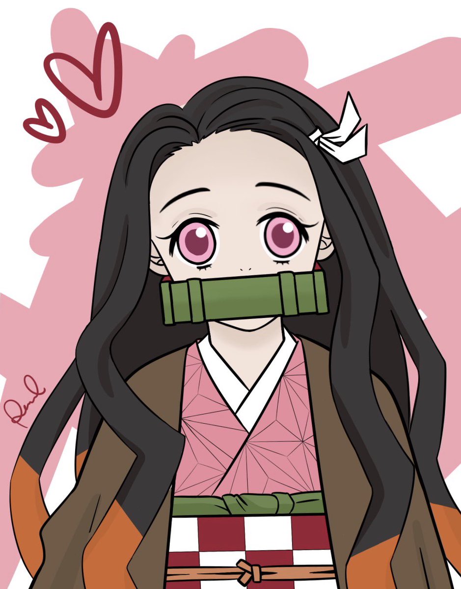 ppeachbun's tweet photo. nezuko is best girl, not up for debate 🤧😫💕 #nezukokamado #nezuko #kny #kimetsunoyaiba #demonslayer https://t.co/ZmJTEMgrZS