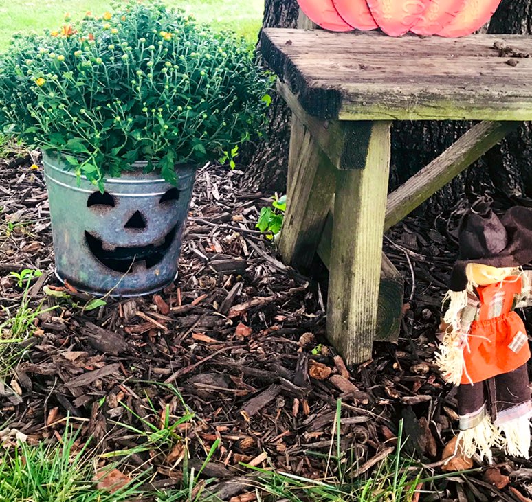 Erickascarfino3's tweet photo. BUSY DAY CHANGED THE THEME OF OUR FRONTYARD 🎃KEPT IT SOFT #Halloween 🎃WENT DOWN 2 @ThiesFarm AND GOT SOME MUMS FOR THE #halloweendecor THOUGHT I SHARE A PIECE OF OUR #life I WENT FOR A OLD SCHOOL #vibe 💯🎃 going 2 ADD SOME REAL 🎃🎃🎃🎃soon #SundayFunday #SundayMotivation 🎃 https://t.co/mvaND9CbrX
