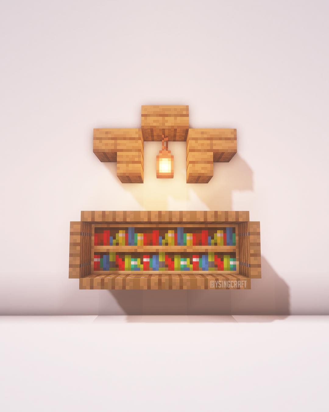 Ysinghd Minecraft Bookshelf Ideas Part 2 Minecraft Inspiration Bookshelf Design Furniture Ysinghd Minecraft Bookshelf Ideas Part 2 Minecraft Inspiration Bookshelf Design Furniture