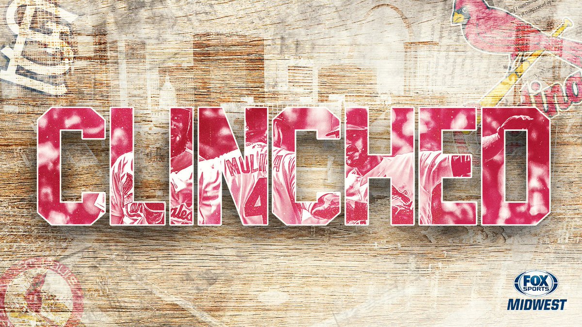 For the first time since 2015, the #STLCards are going to the postseason! #TimeToFly