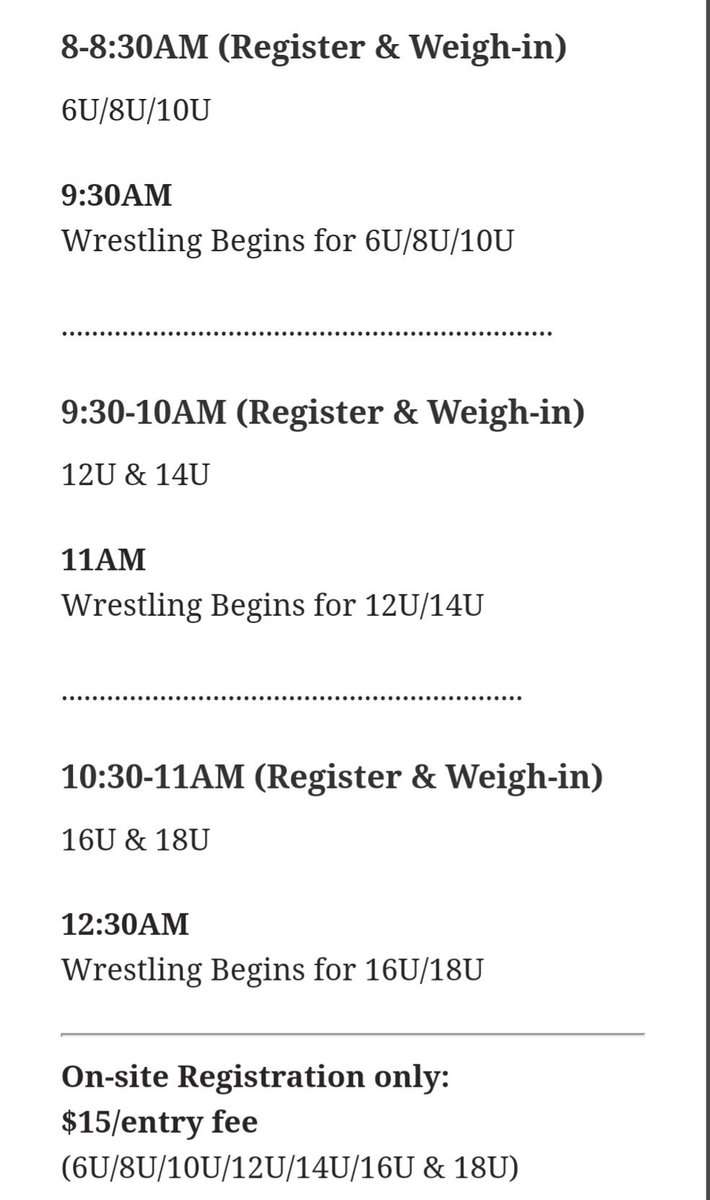 Saturday, September 28th!
Sunkist Kids Wrestling Folkstyle Tournament @ the ASU Wrestling Facility!