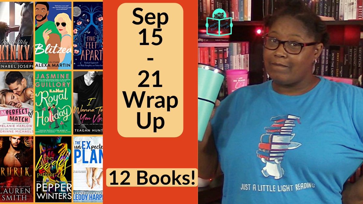 Stef_uncensored's tweet photo. Being extra paid off!! Week 38 Sep 15-21 Wrap-up:
https://t.co/iVhY8RNvhK Next week let's be extra again with #contemporaryathon TBR!
#weeklybookreview #romancetube @ReadMeRomance #nameathon @AlexaMBooks @AuthorCMichaels @LeddyHarper @ReidRomance @LHCosway @SaraNey https://t.co/lXCAjzCw2M