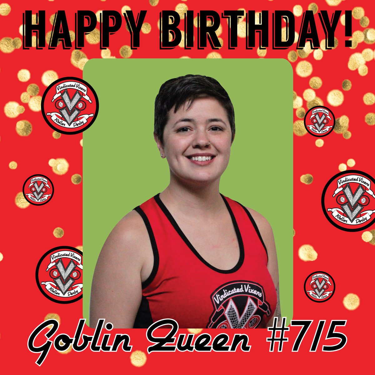 🥳 Happy birthday, Goblin! 🥳
#babewiththepower #labyrinth #rollerderby #HBD #happybirthday #goblinqueen
