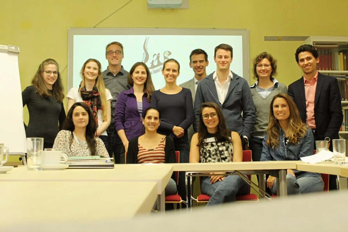 LindauRetreat's tweet photo. So it happened again! Amazing retreat in Heidelberg with Lindau Alumni! Thank you everybody for coming!#LAR2019 #lindaualumniretreat https://t.co/iITAduMBIW