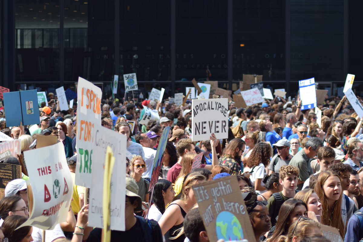 I speak for the trees 🌎#YouthClimateStrike