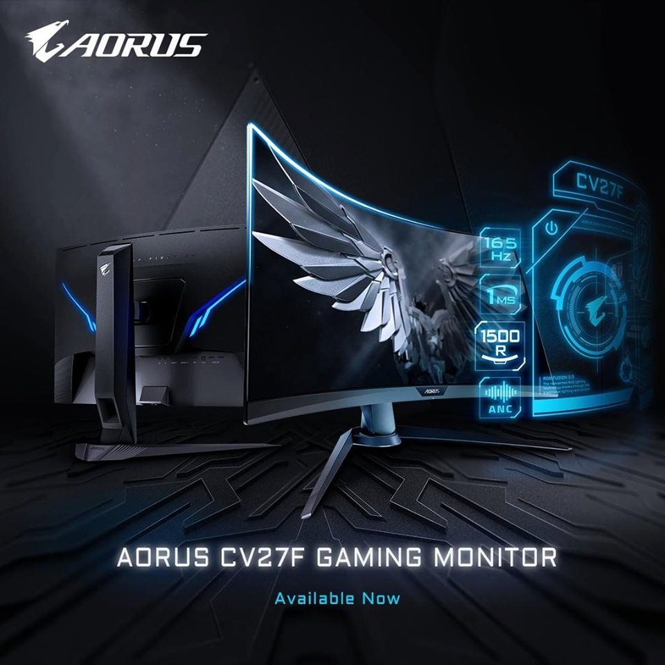 AORUS_ME's tweet photo. شاشة #AORUS #CV27F .. مستوى جديد من الألعاب لماذا؟
1- الشاشة مصممة بانحناء يشبة التقوس الطبيعى لعين الإنسان و هو ما يقدم لك معايشة حقيقية لألعابك.
2- زمن استجابة 1ms MPRT ، و معدل ريفريش 165Hz ، ومعدل ألوان 90% DCI-P3 بخاصية 8 Bit
3- 1500Rو بدرجة وضوح (FHD 1920 × 1080 ) https://t.co/PhIWTuMc8Q